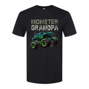 Monster Truck Grandpa Family Matching Monster Truck Lovers Softstyle CVC T-Shirt