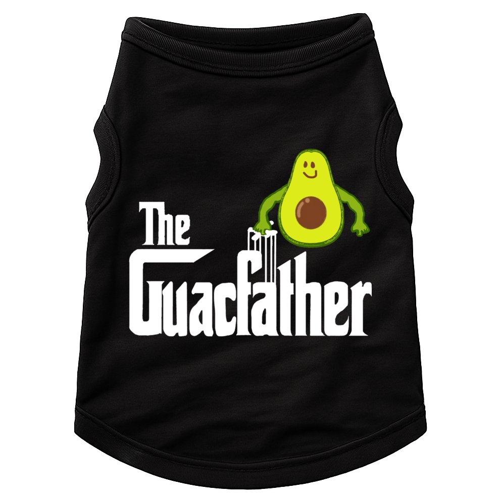Men The Guac Father Funny Guacamole Avocado Lover Doggie Tank