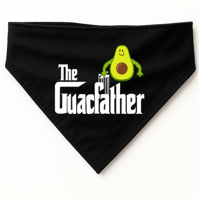 Men The Guac Father Funny Guacamole Avocado Lover USA-Made Doggie Bandana