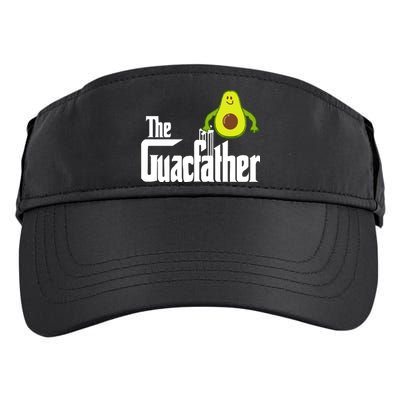 Men The Guac Father Funny Guacamole Avocado Lover Adult Drive Performance Visor