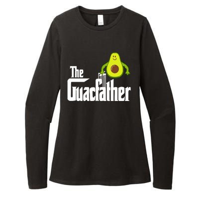 Men The Guac Father Funny Guacamole Avocado Lover Womens CVC Long Sleeve Shirt