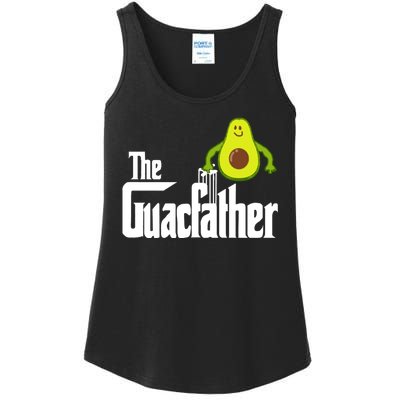 Men The Guac Father Funny Guacamole Avocado Lover Ladies Essential Tank