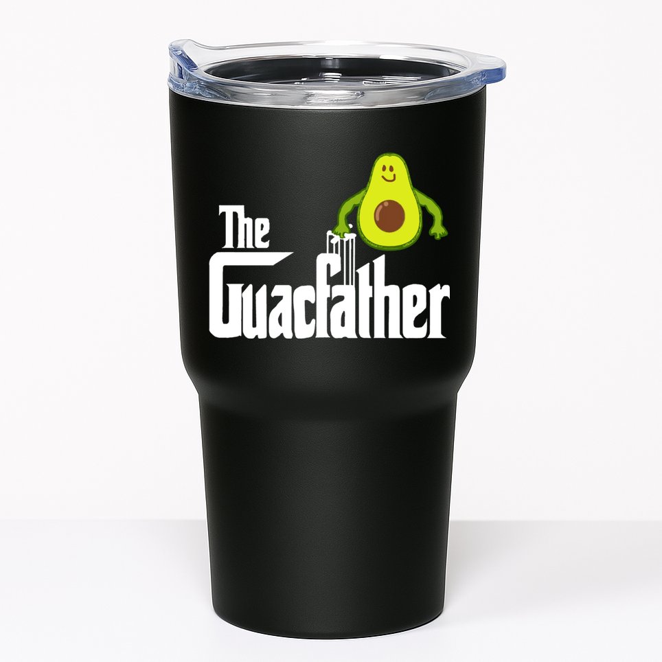 Men The Guac Father Funny Guacamole Avocado Lover Tumbler