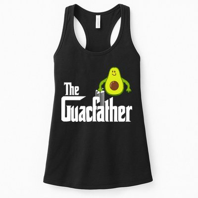 Men The Guac Father Funny Guacamole Avocado Lover Womens Tank Top