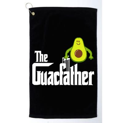 Men The Guac Father Funny Guacamole Avocado Lover Golf Towel