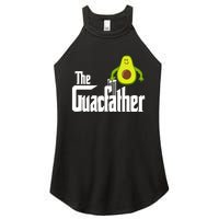 Men The Guac Father Funny Guacamole Avocado Lover Women's Perfect Tri Rocker Tank