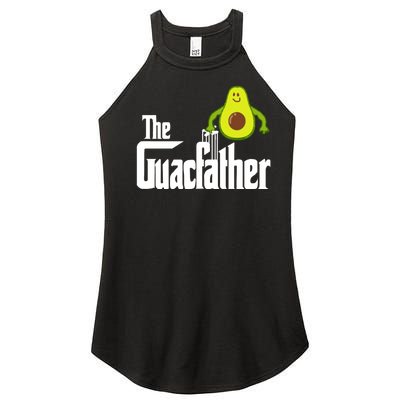 Men The Guac Father Funny Guacamole Avocado Lover Women’s Perfect Tri Rocker Tank