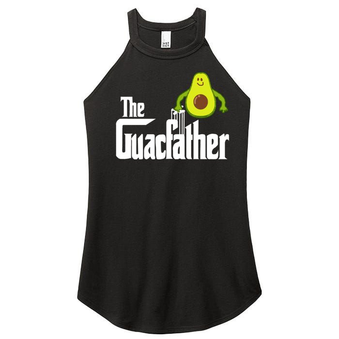 Men The Guac Father Funny Guacamole Avocado Lover Women's Perfect Tri Rocker Tank