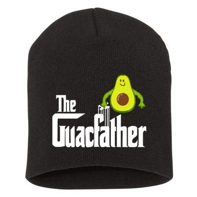 Men The Guac Father Funny Guacamole Avocado Lover Short Acrylic Beanie
