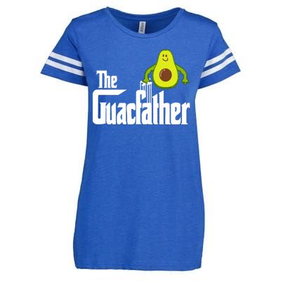 Men The Guac Father Funny Guacamole Avocado Lover Enza Ladies Jersey Football T-Shirt