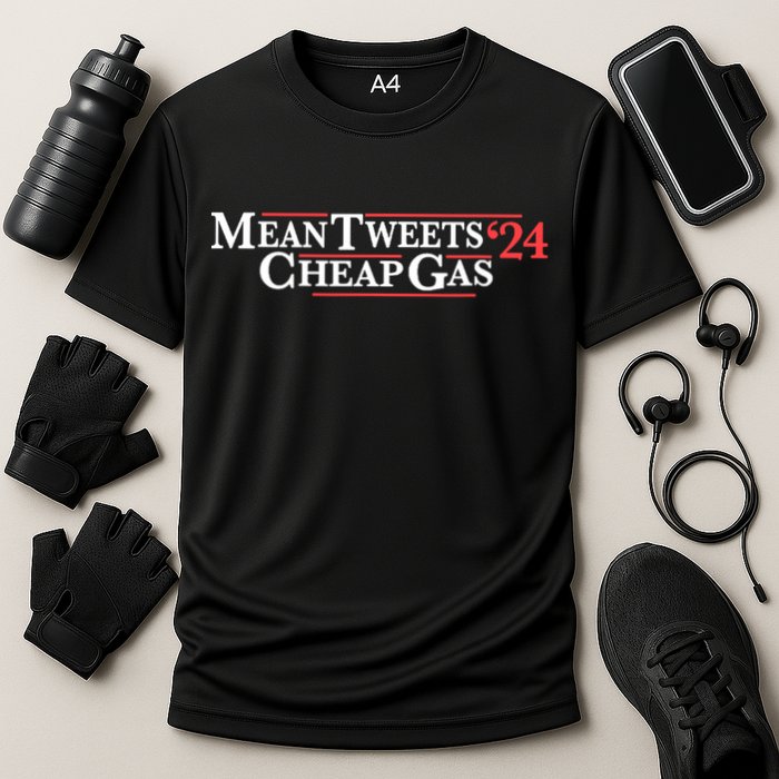 Mean Tweets Gas 2024 Cooling Performance Crew T-Shirt