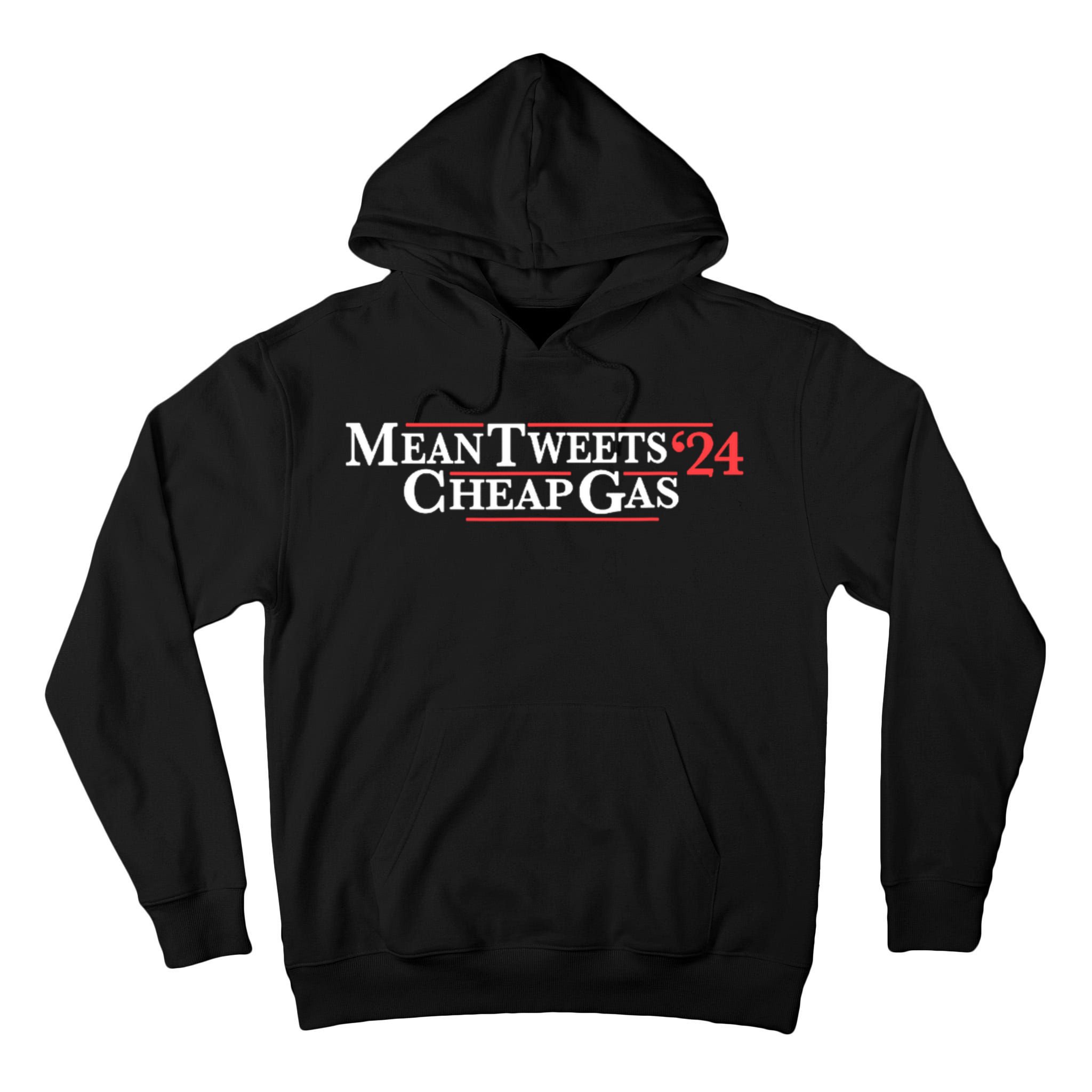 Mean Tweets Gas 2024 Tall Hoodie