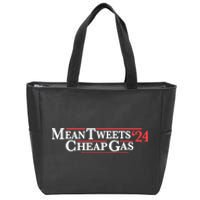 Mean Tweets Gas 2024 Zip Tote Bag