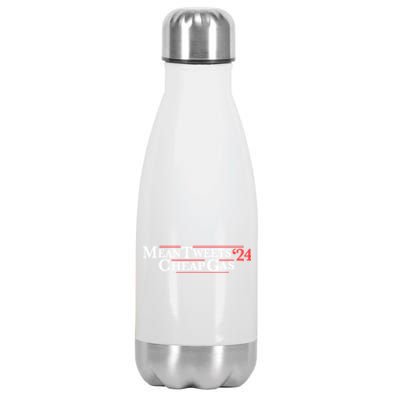 Mean Tweets Gas 2024 Stainless Steel Insulated Water Bottle