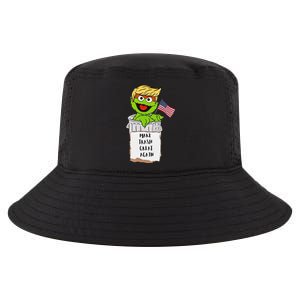 Make Trash Great Again Trump Garbage Reference Cool Comfort Performance Bucket Hat