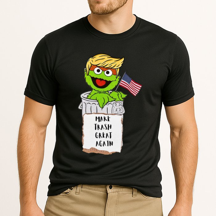 Make Trash Great Again Trump Garbage Reference Performance Shirt