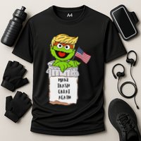 Make Trash Great Again Trump Garbage Reference Performance Shirt