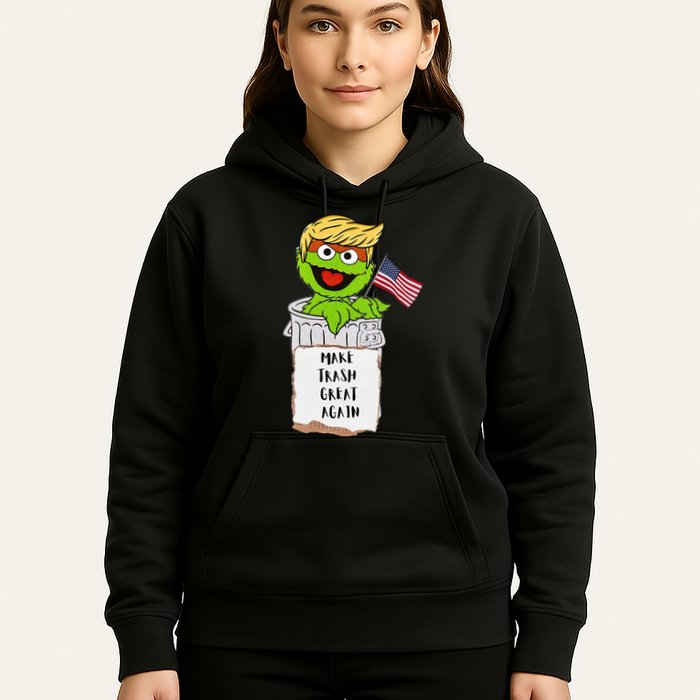 Make Trash Great Again Trump Garbage Reference Hoodie