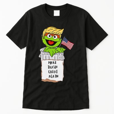 Make Trash Great Again Trump Garbage Reference Tall T-Shirt