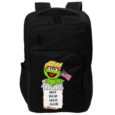 Make Trash Great Again Trump Garbage Reference Impact Tech Backpack