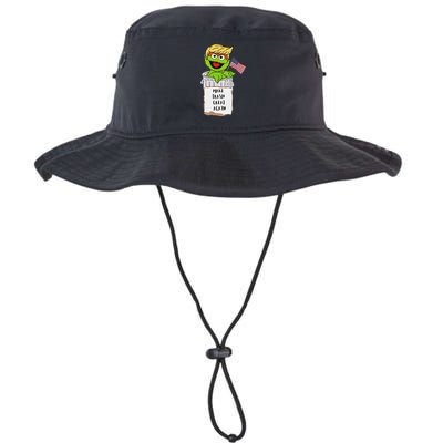 Make Trash Great Again Trump Garbage Reference Bucket Hat
