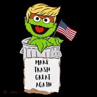 Make Trash Great Again Trump Garbage Reference Bag