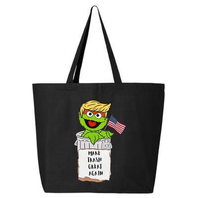 Make Trash Great Again Trump Garbage Reference 25L Jumbo Tote