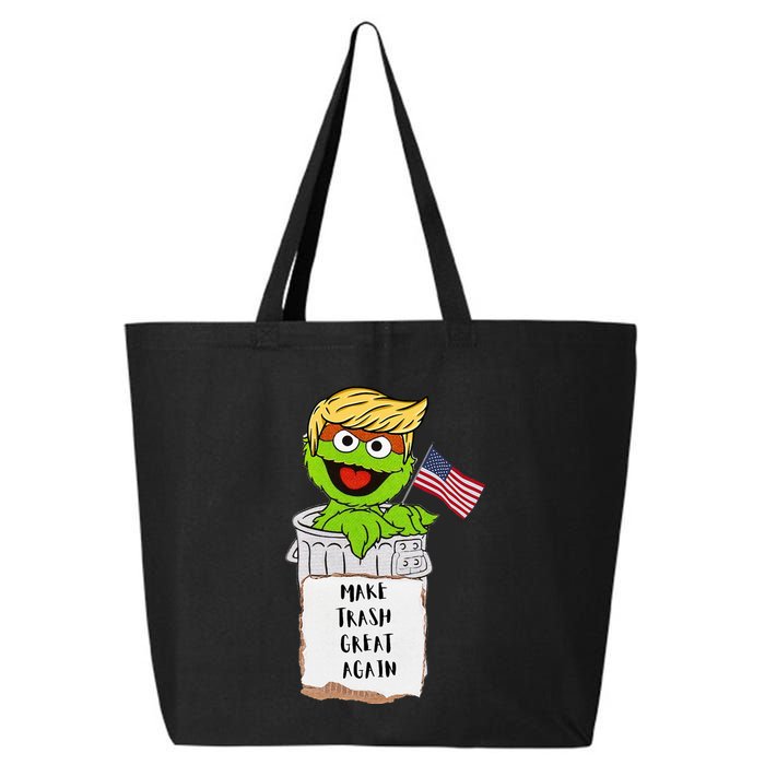 Make Trash Great Again Trump Garbage Reference 25L Jumbo Tote