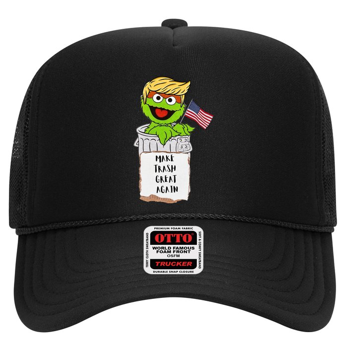 Make Trash Great Again Trump Garbage Reference Trucker Hat