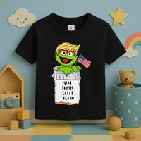 Make Trash Great Again Trump Garbage Reference Toddler T-Shirt
