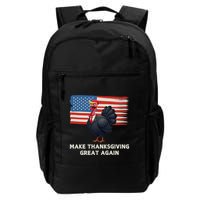 Make Thanksgiving Great Again Trump Turkey Funny Elections Gift Backpack