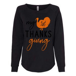 My Thanks Giving Womens California Wash Sweatshirt