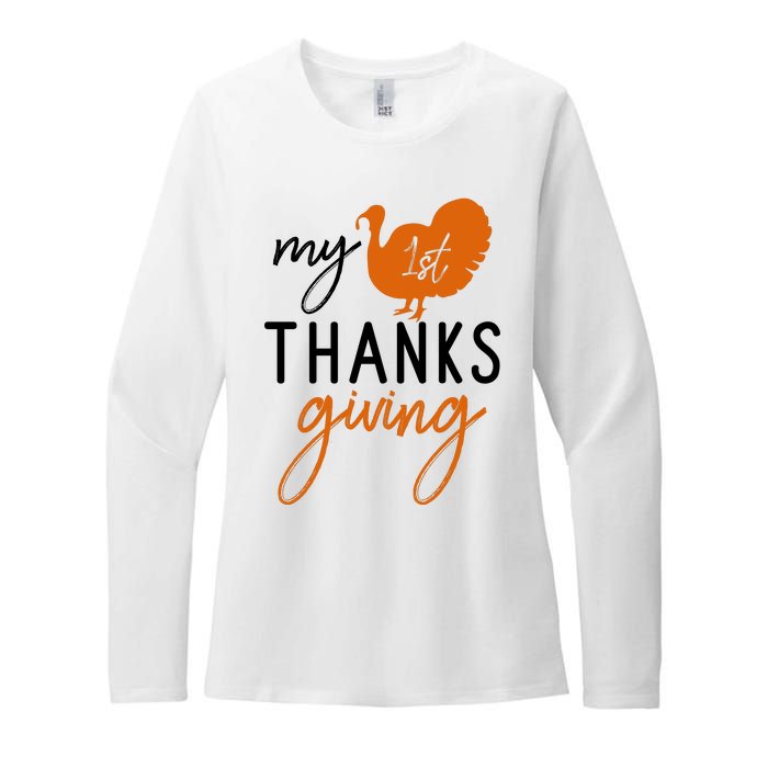 My Thanks Giving Womens CVC Long Sleeve Shirt