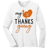 My Thanks Giving Ladies Long Sleeve Shirt