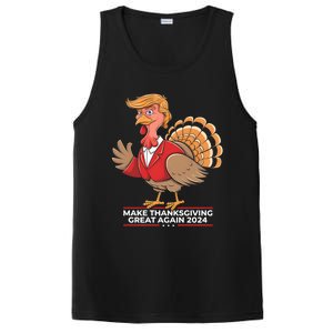 Make Thanksgiving Great Again Funny Trump Turkey Gift PosiCharge Competitor Tank