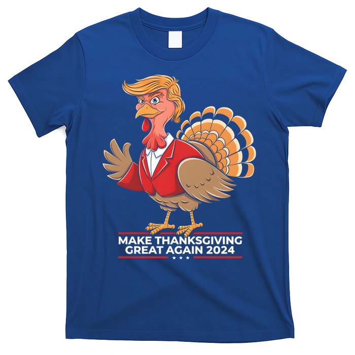 Make Thanksgiving Great Again Funny Trump Turkey Gift T-Shirt