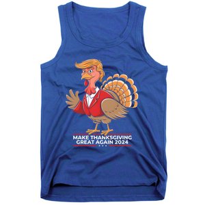 Make Thanksgiving Great Again Funny Trump Turkey Gift Tank Top