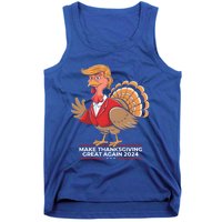 Make Thanksgiving Great Again Funny Trump Turkey Gift Tank Top