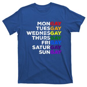 Mongay Tuesgay Gay Agenda Lgbtq Awareness Rainbow Funny Gift T-Shirt