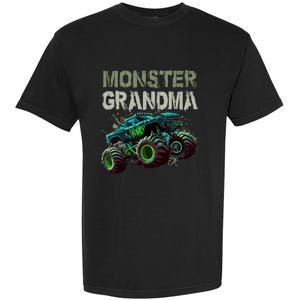 Monster Truck Grandma Family Matching Monster Truck Lovers Garment-Dyed Heavyweight T-Shirt