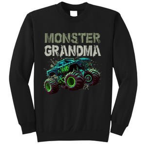 Monster Truck Grandma Family Matching Monster Truck Lovers Sweatshirt