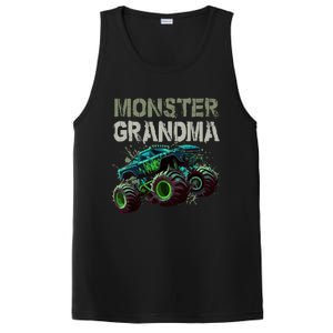 Monster Truck Grandma Family Matching Monster Truck Lovers PosiCharge Competitor Tank