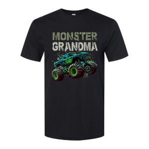 Monster Truck Grandma Family Matching Monster Truck Lovers Softstyle CVC T-Shirt