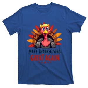 Make Thanksgiving Great Again Trump Holiday Turkey 2024 Gift T-Shirt