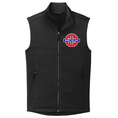 Mind The Gap Great London Vacation Tourist Collective Smooth Fleece Vest