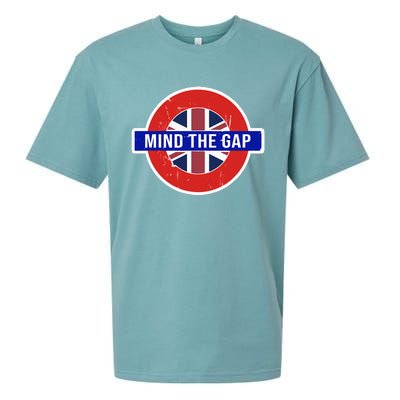 Mind The Gap Great London Vacation Tourist Sueded Cloud Jersey T-Shirt