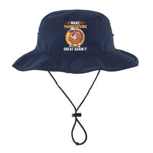 Make Thanksgiving Great Again Funny Turkey Day Legacy Cool Fit Booney Bucket Hat