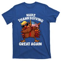 Make Thanksgiving Great Again Dabbing Turkey Trump American Gift T-Shirt