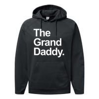 Mens The Granddaddy Cute Cool Funny Family Matching Shirt Performance Fleece Hoodie