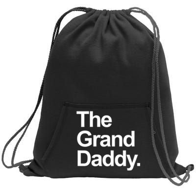 Mens The Granddaddy Cute Cool Funny Family Matching Shirt Sweatshirt Cinch Pack Bag